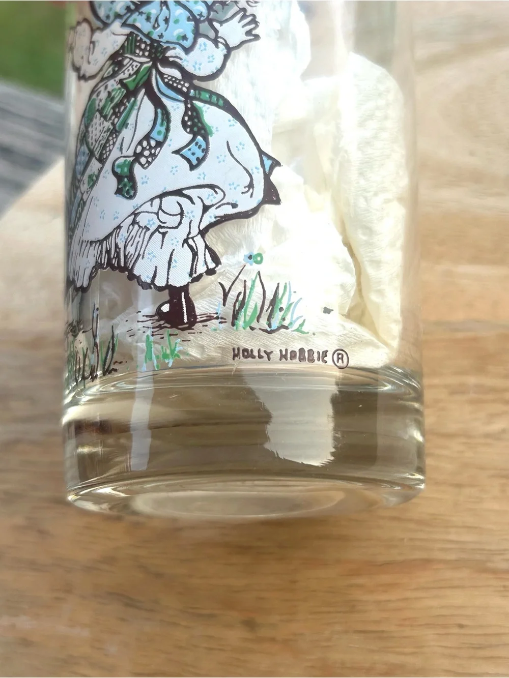 VintageSet of 4 ASSORTED Holly Hobbie American Greetings Corp. Glasses
